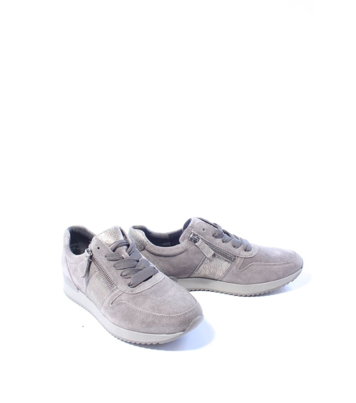 Gabor Dames sneakers taupe 4.5