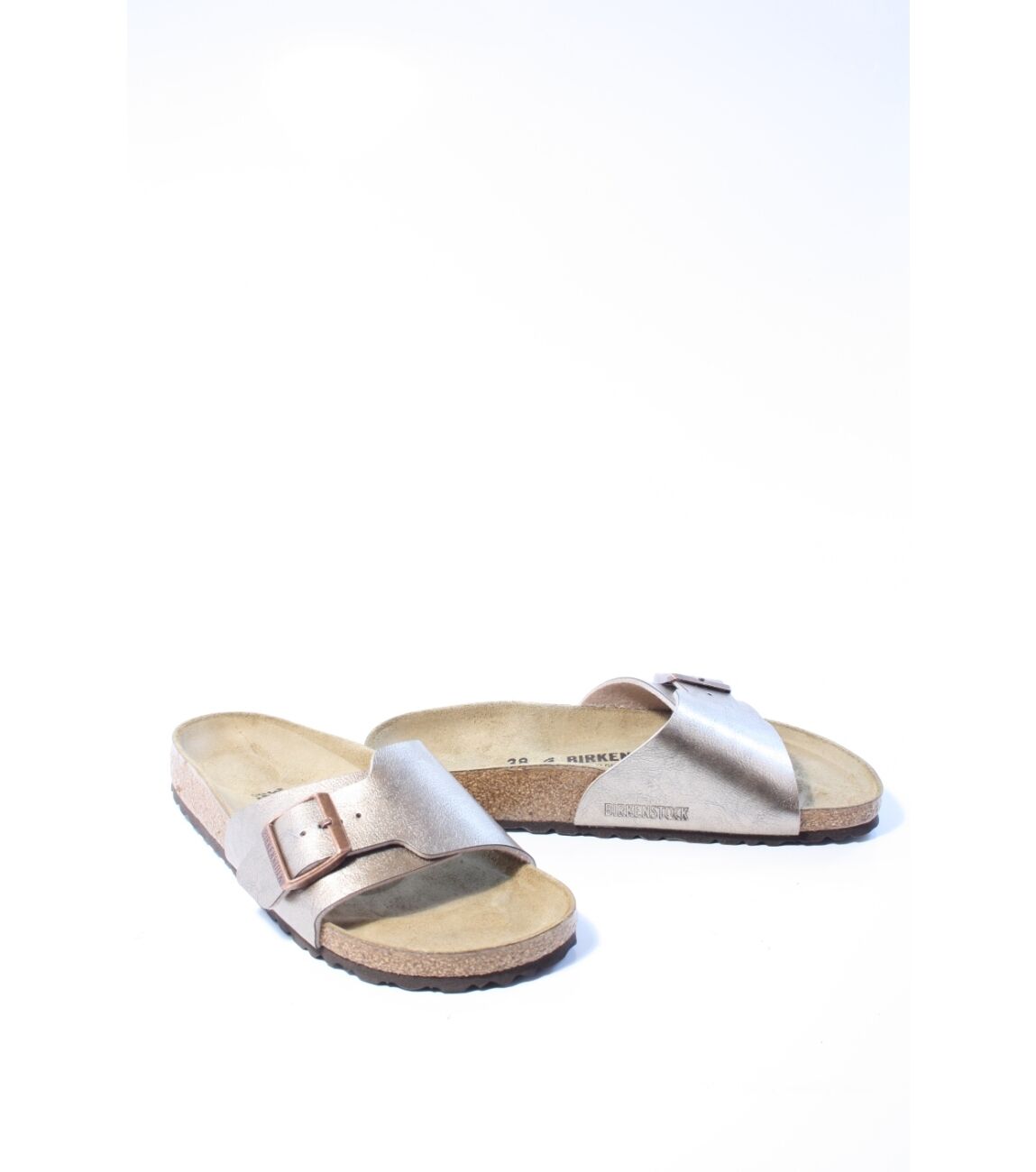 Birkenstock Dames slippers brons 41
