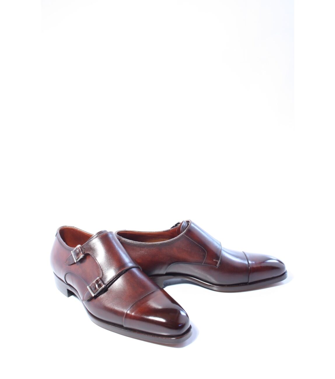 Magnanni Heren gespschoenen bruin 41.5