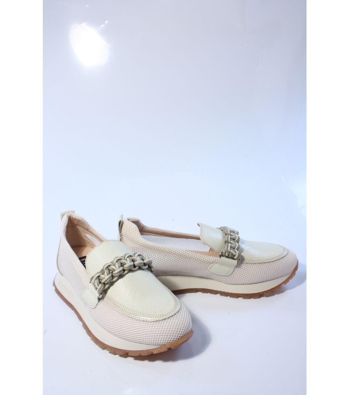 Dames Instappers & Ballerina's Hispanitas Hispanitas Hv253948 Latte Beige - Maat 39