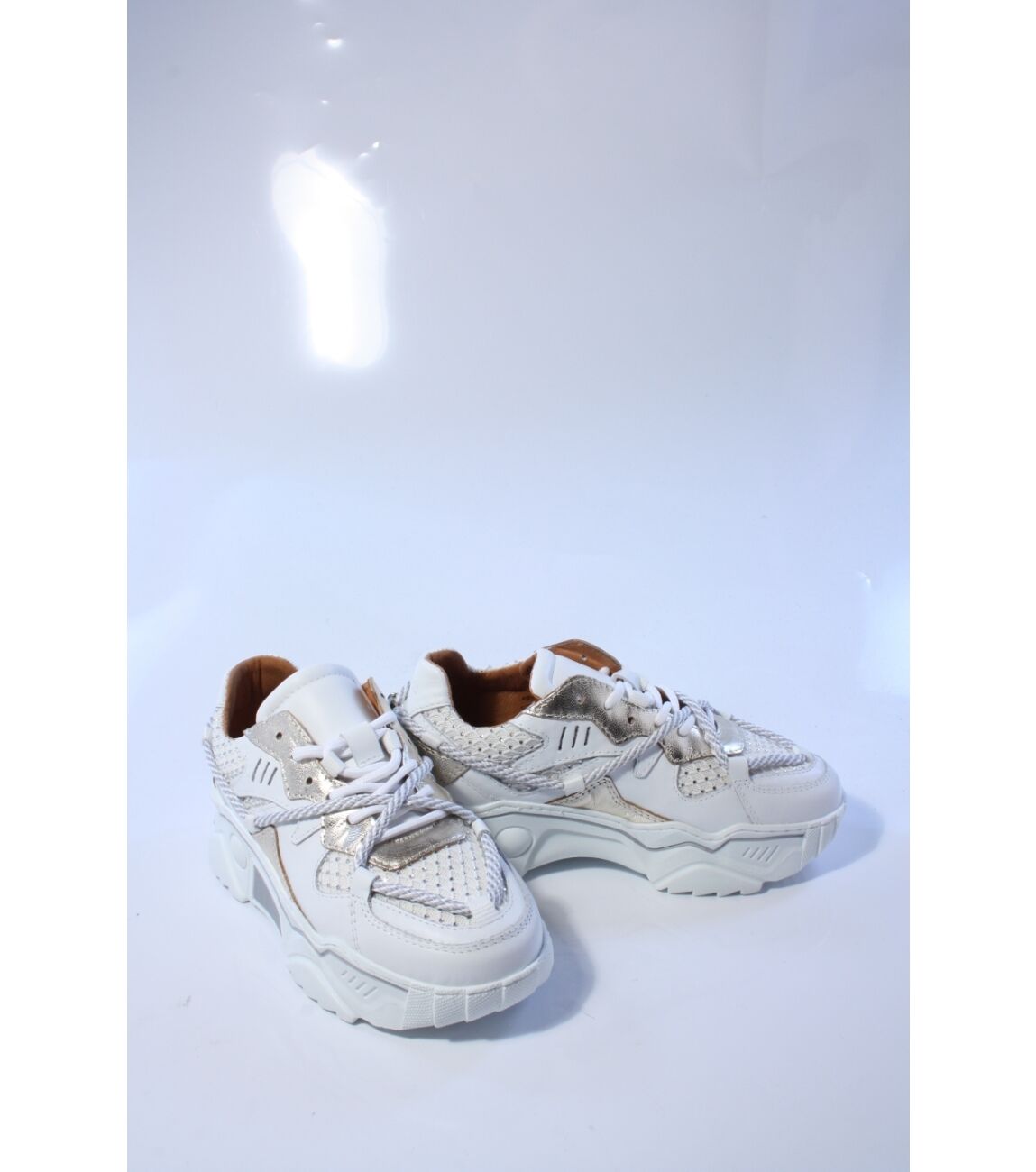 Dames Sneakers Dwrs Jupiter Stones White/champagne Wit - Maat 39