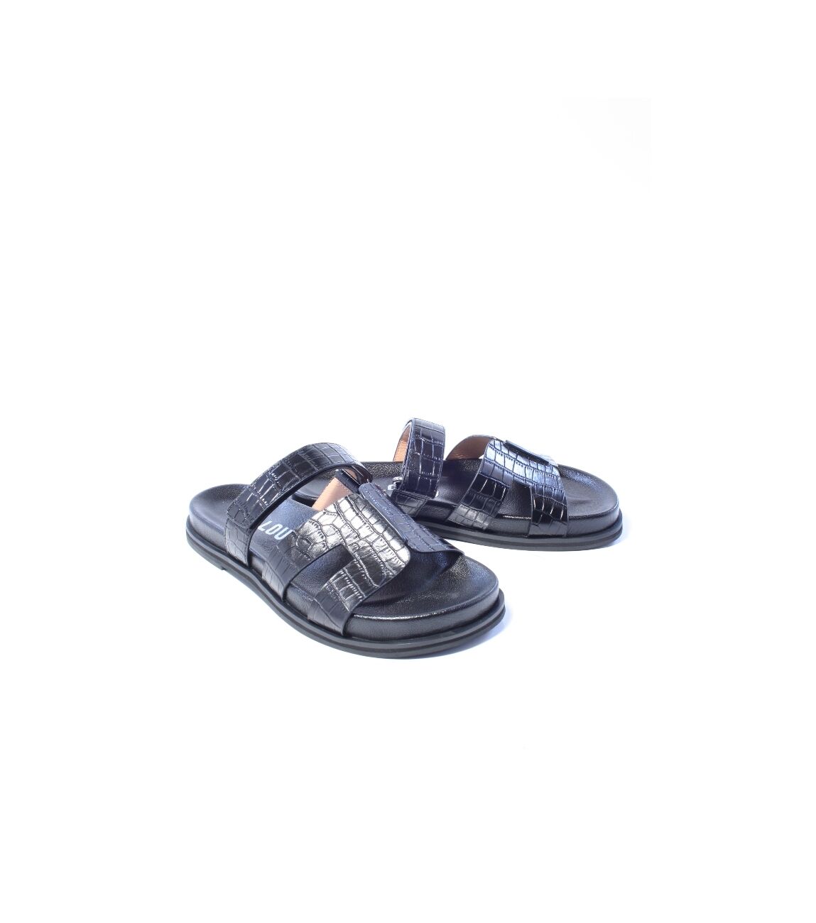 Bibi Lou Dames slippers zwart 38