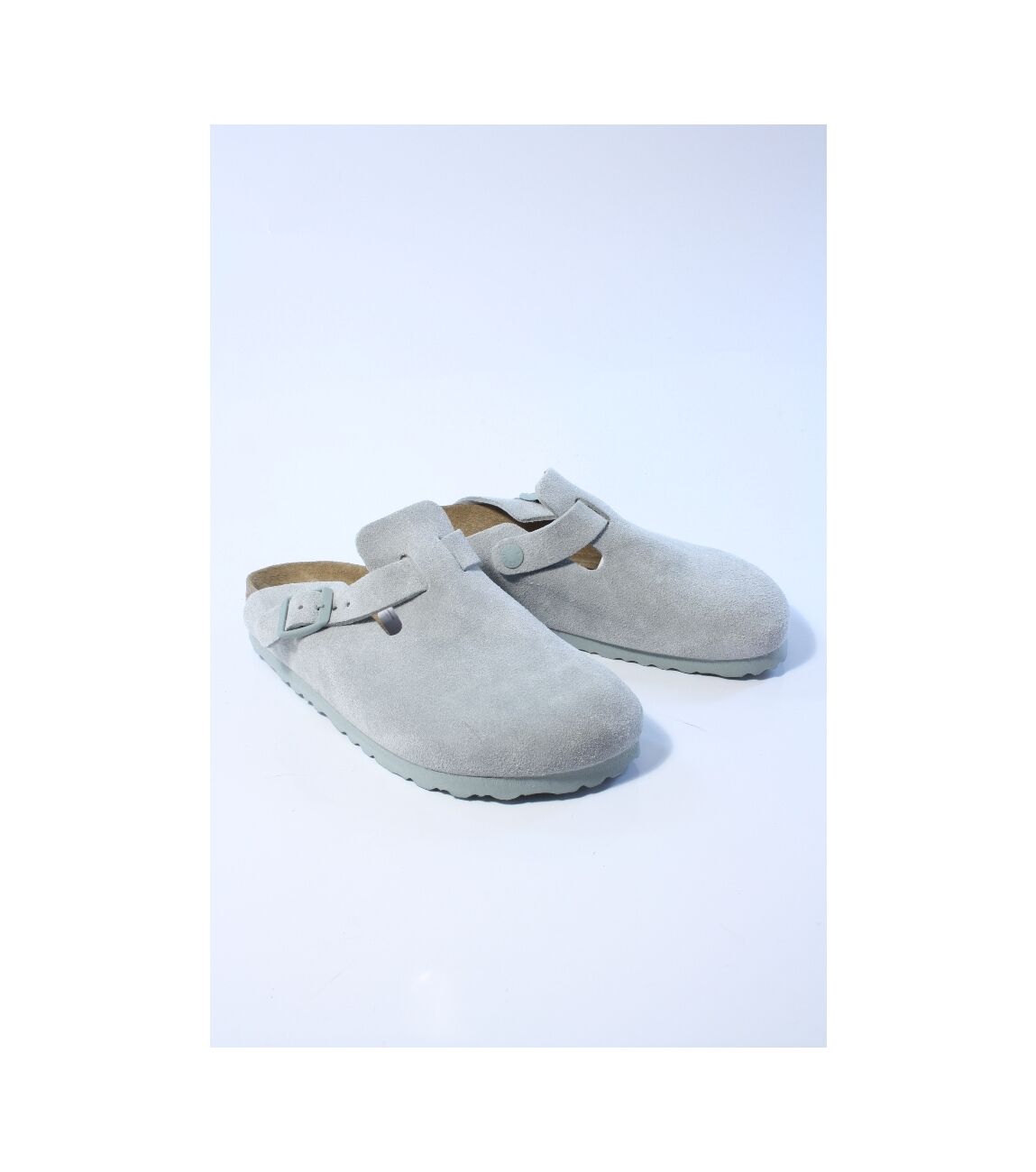 Birkenstock Dames slippers grijs 36